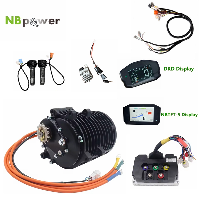 Mid Drive Motor Kit 72V 3000W - Zestaw silnika centralnego QS138 70H V3