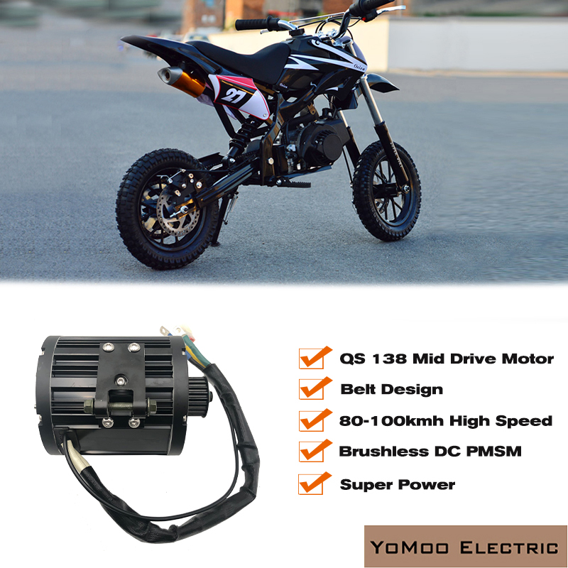 17-calowy QS138 4000W szczytow – 72V 12000W Electric Dirt Bike recenzja i cena