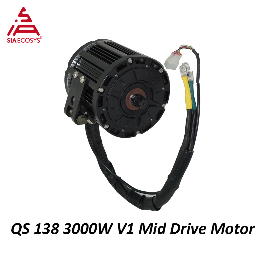 QSMOTOR QS138 3000W 72V 100KPH – Mid Drive Motor Kit 72V 3000W recenzja i cena