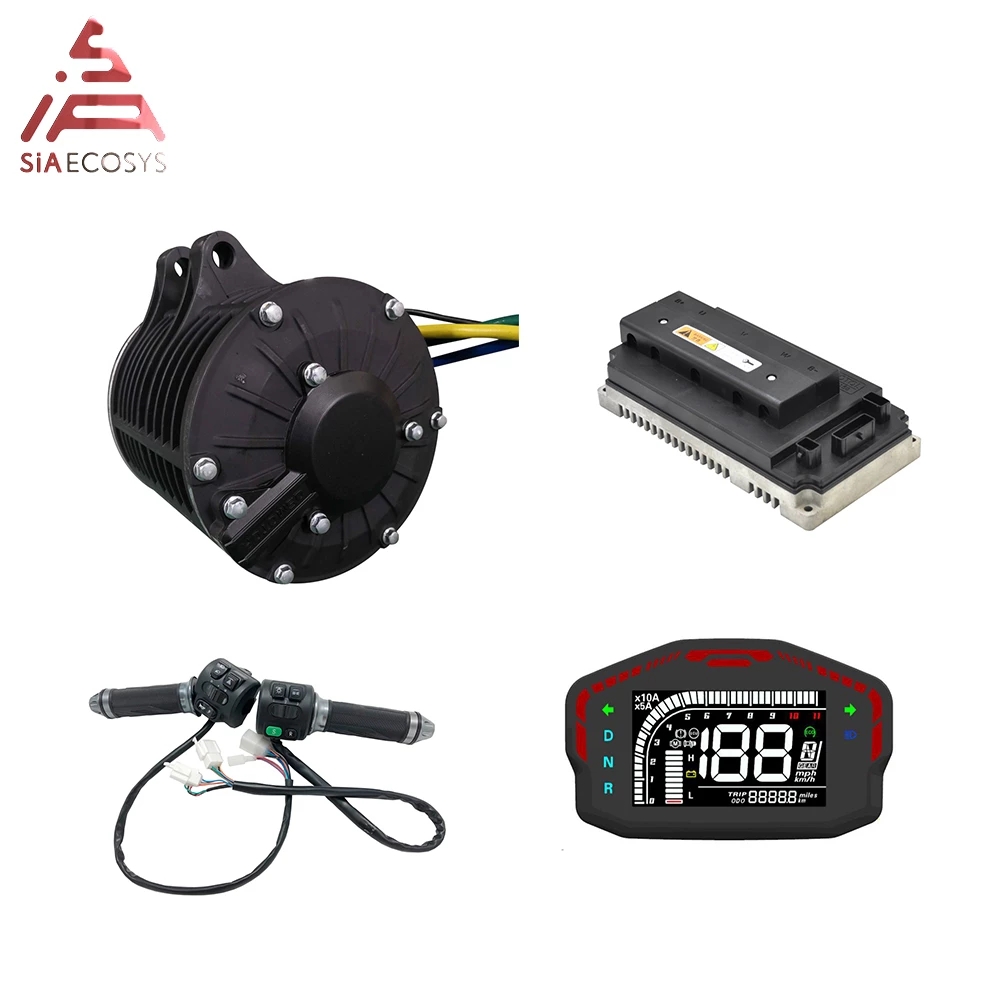 Zestaw do konwersji motocykla  – Mid Drive Motor Kit 72V 3000W recenzja i cena