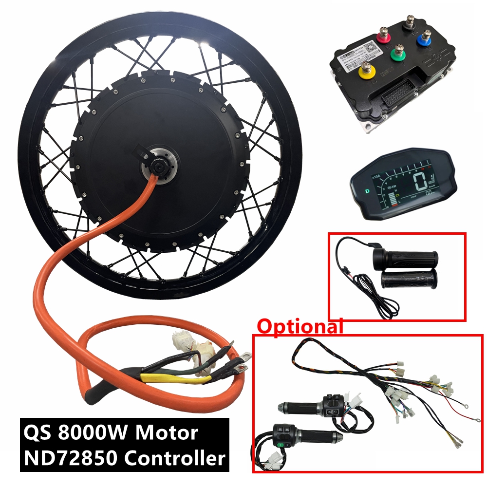 Zestaw do e-bike'a NBpower/QS2 – Qs273 Hub Motor 8000W 72V recenzja i cena