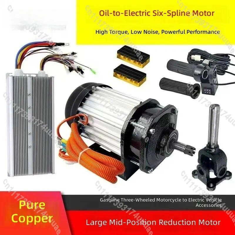 Zestaw do konwersji motocykla  – Electric Motorcycle Conversion Kit 72V recenzja i cena