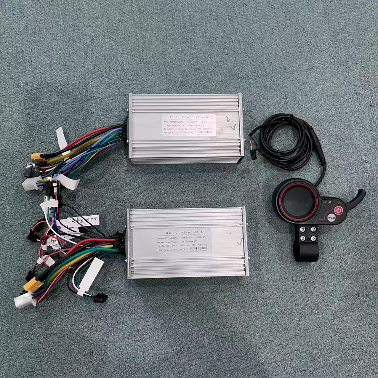 Sterownik prędkości FOC do hul – 60V 5600W Dual Motor Electric Scooter recenzja i cena