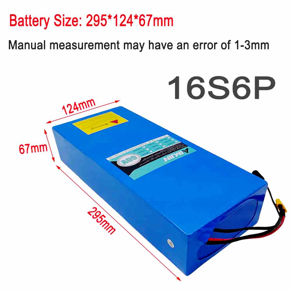 Akumulator litowo-jonowy 16S6P – 60V 30Ah Electric Scooter Battery recenzja i cena
